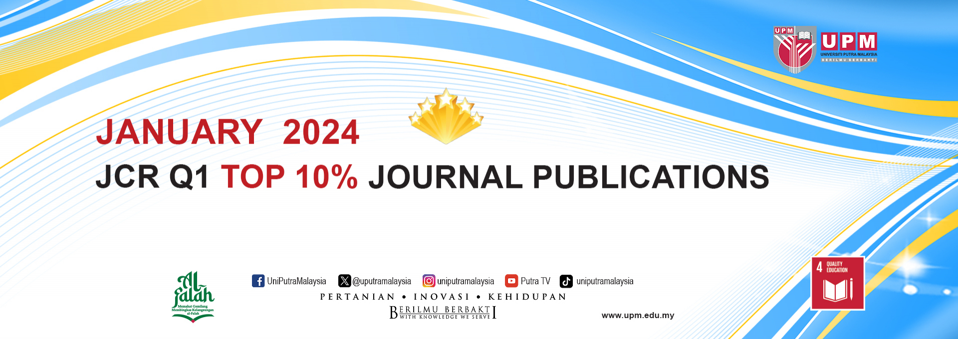 JANUARY 2024: LIST OF HIGH IMPACT PUBLICATION