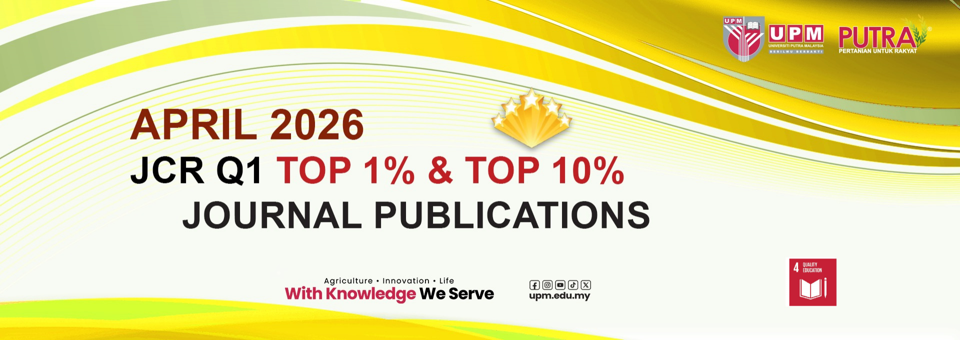 APRIL 2026: LIST OF HIGH IMPACT PUBLICATION